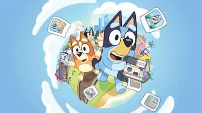 Bluey’s Happy Snaps cover art