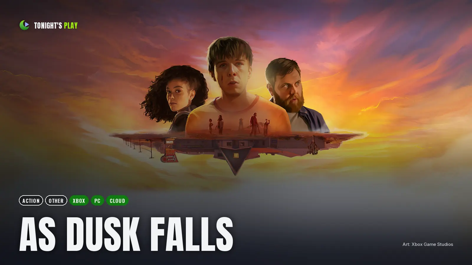 As Dusk Falls cover art