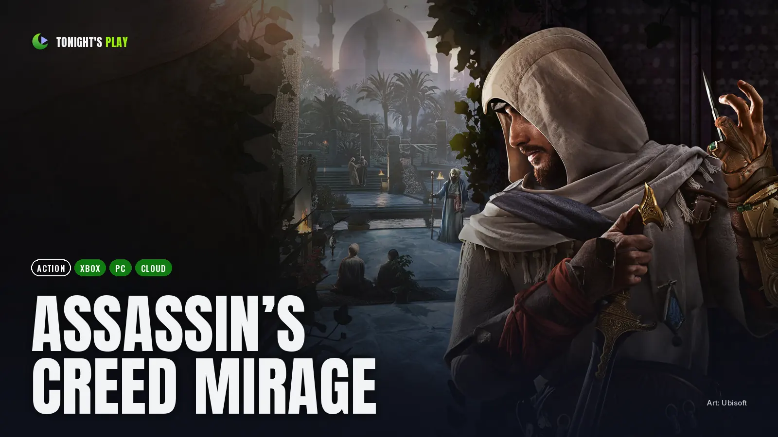 Assassin’s Creed Mirage cover art