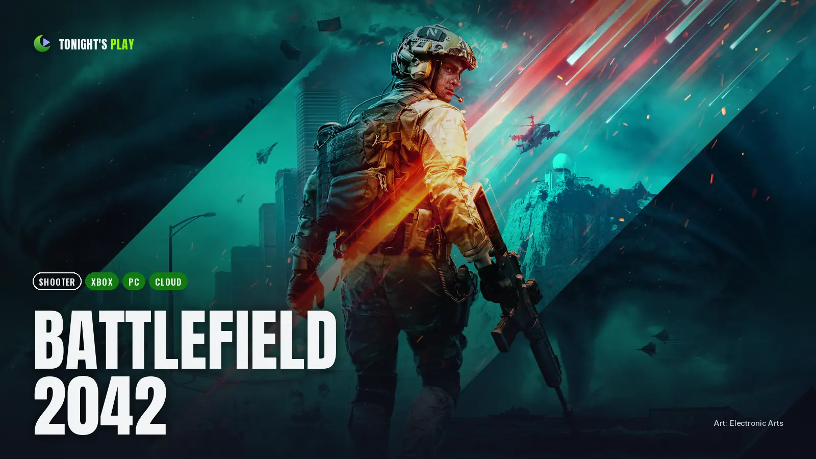 Battlefield 2042 cover art