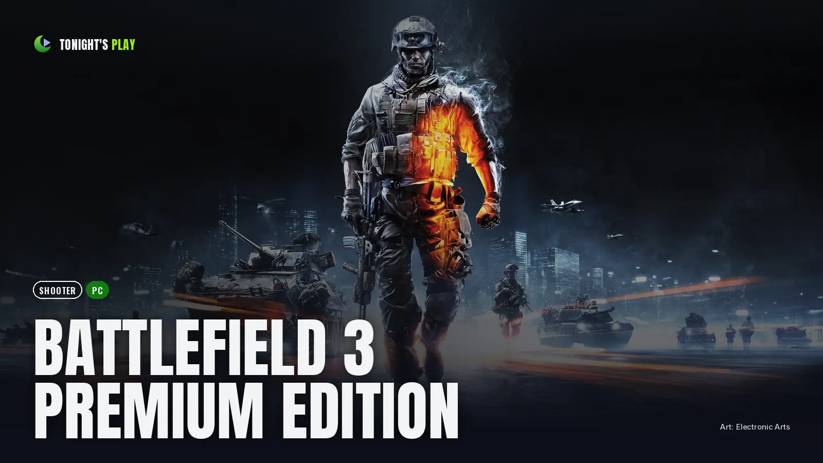 Battlefield 3 Premium Edition cover art