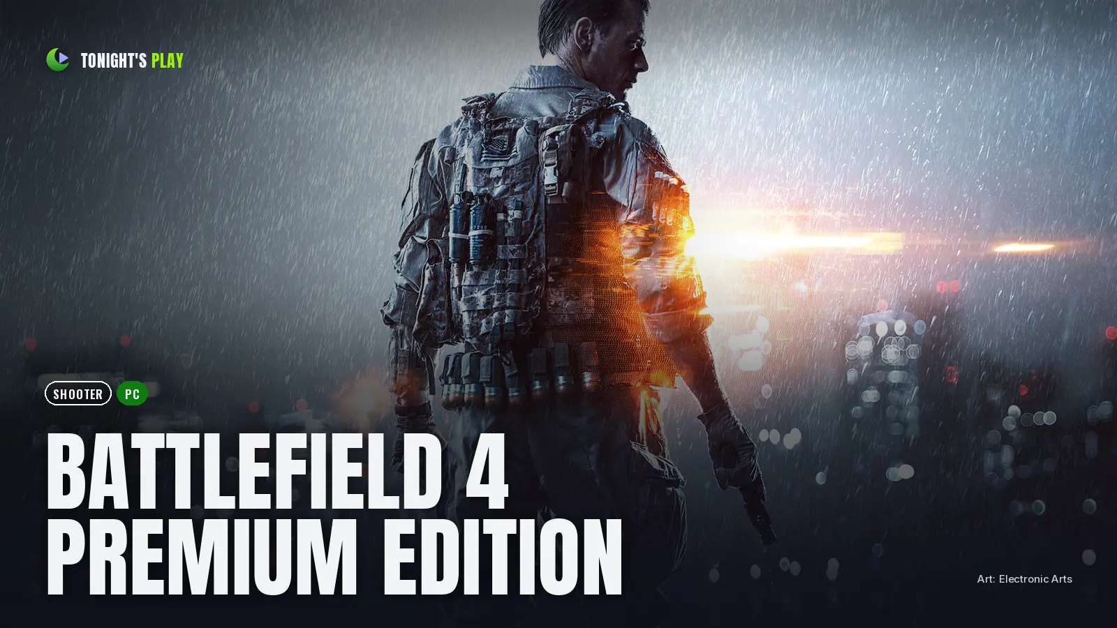 Battlefield 4 Premium Edition cover art