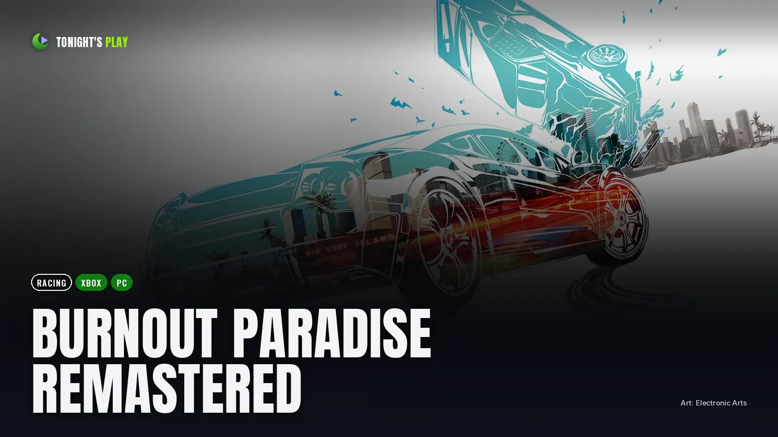 Burnout Paradise Remastered cover art