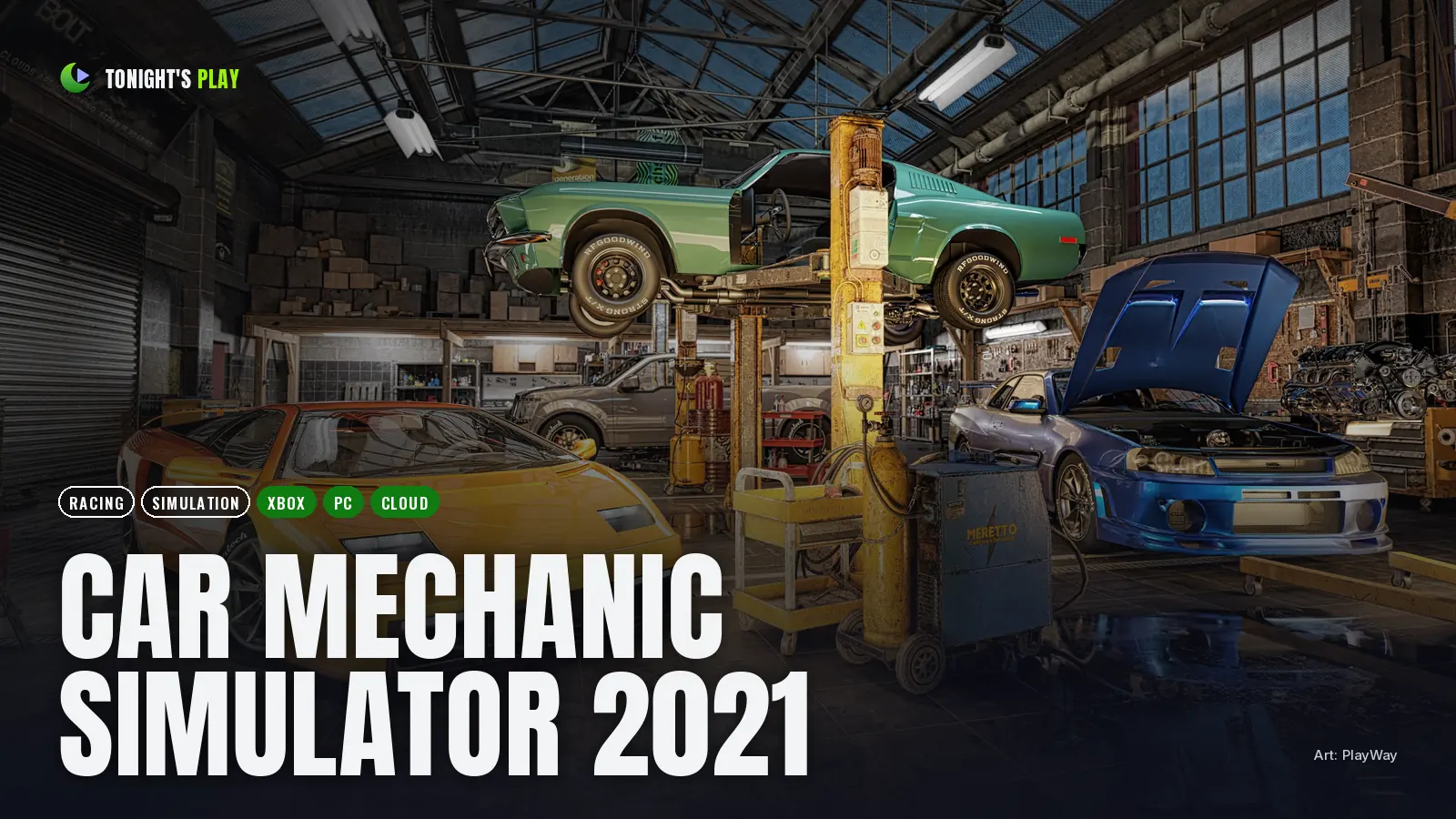 Car Mechanic Simulator 2021 cover art