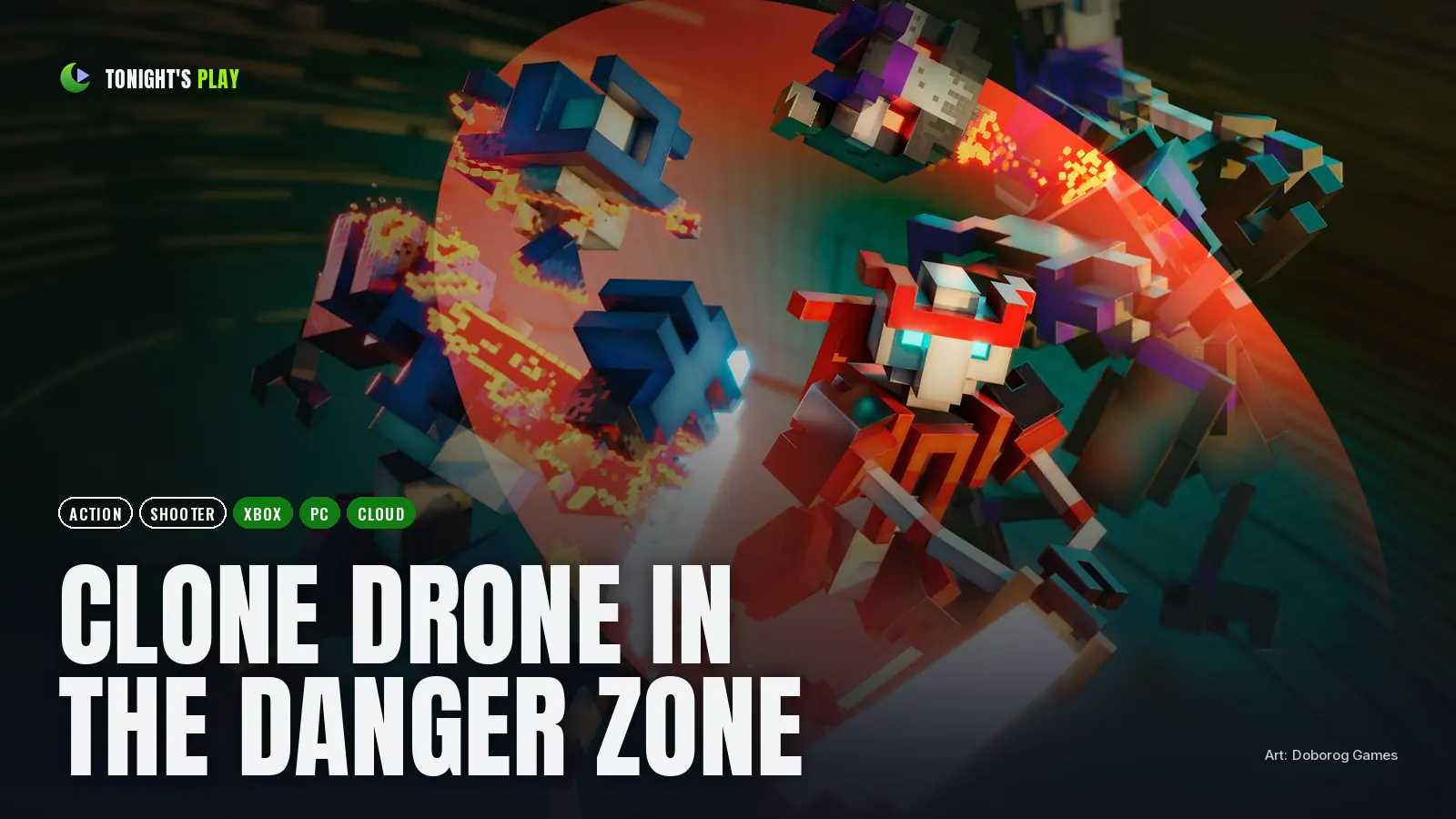 Clone Drone in the Danger Zone cover art