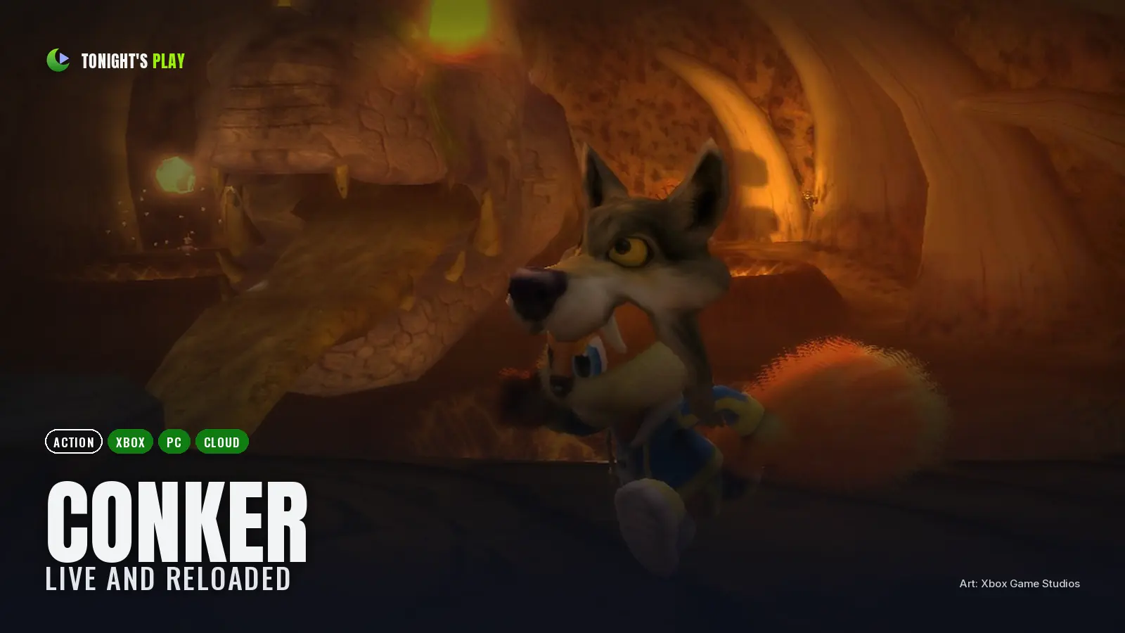 Conker: Live and Reloaded cover art