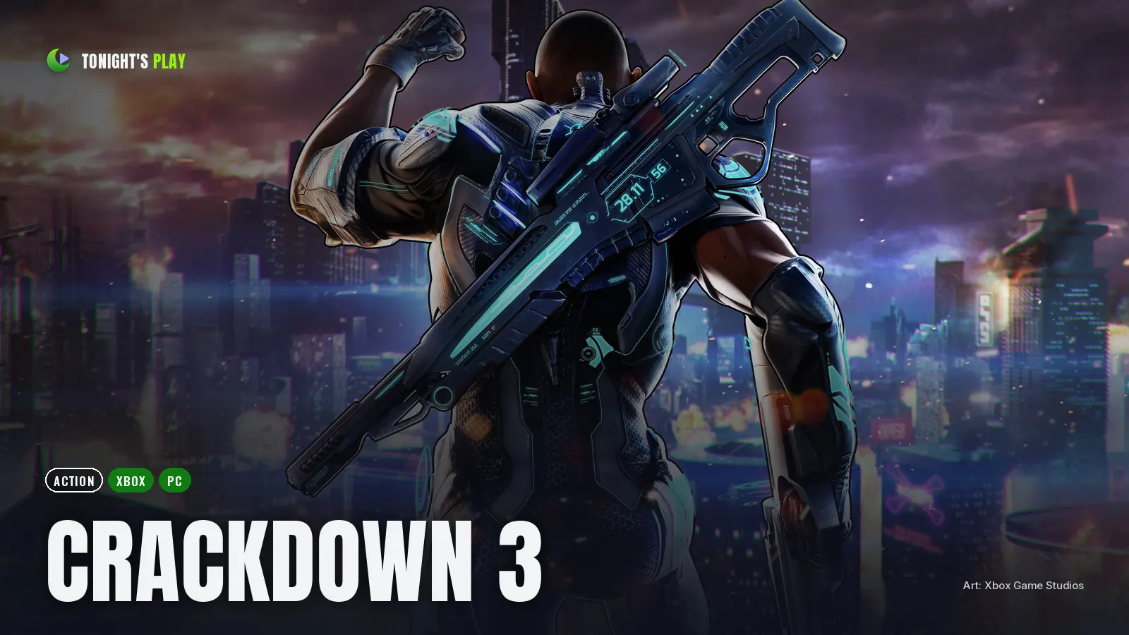 Crackdown 3 cover art