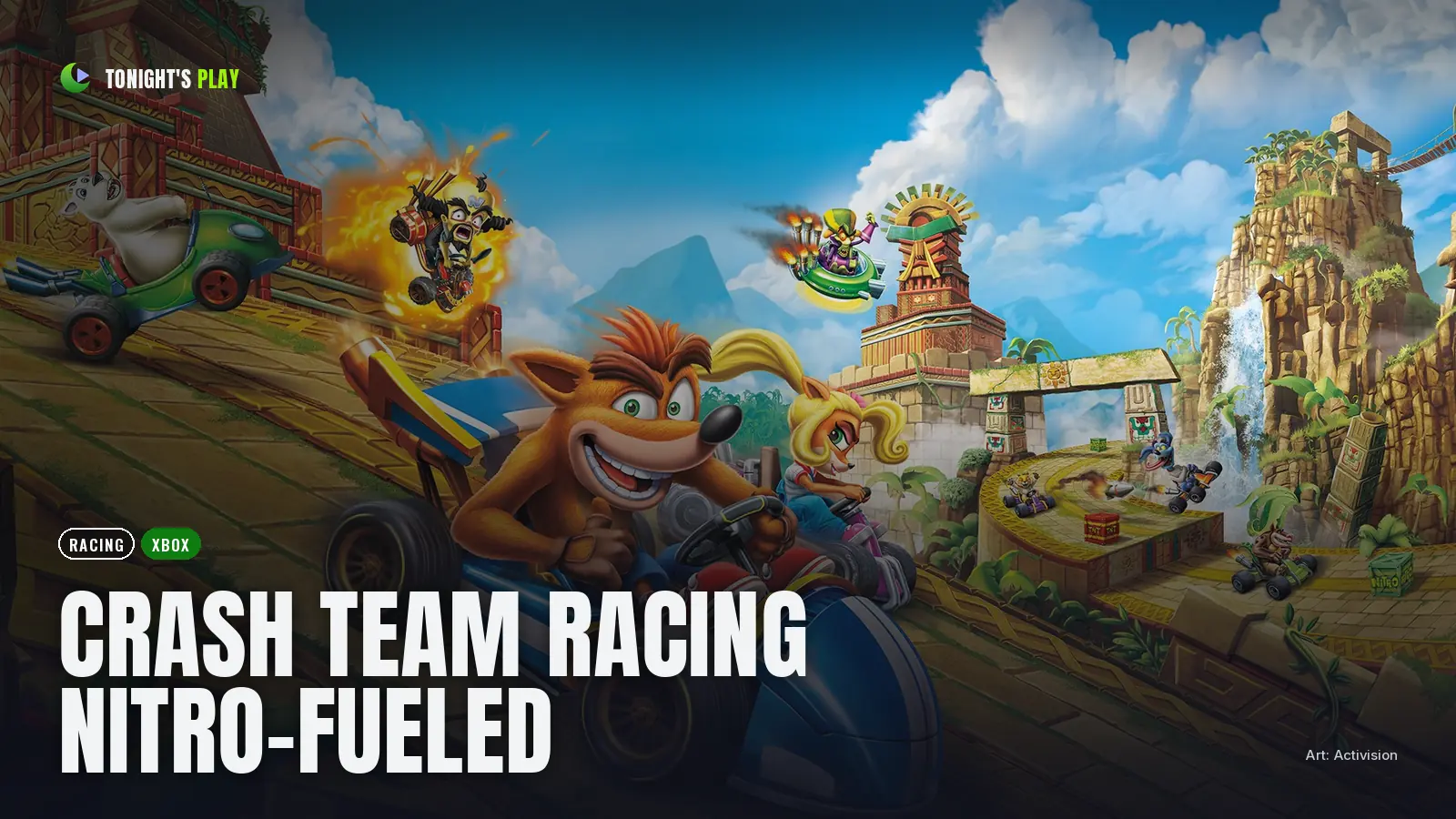 Crash Team Racing Nitro-Fueled cover art