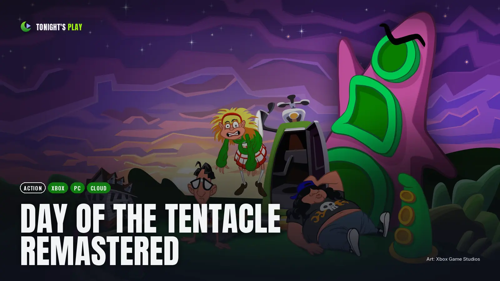 Day of the Tentacle Remastered cover art
