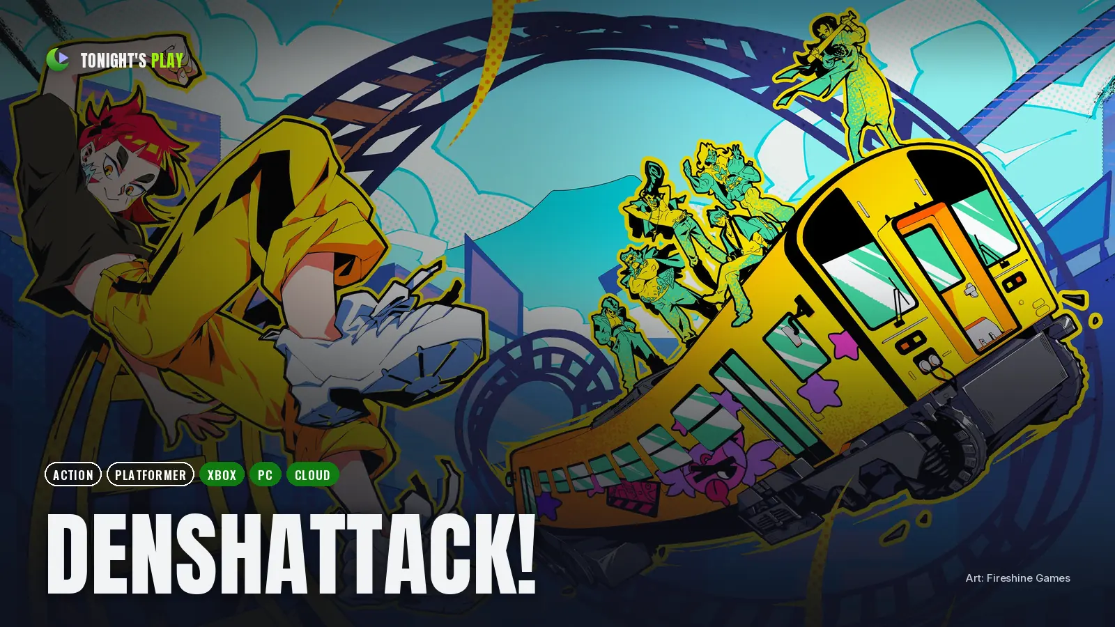 Denshattack! cover art