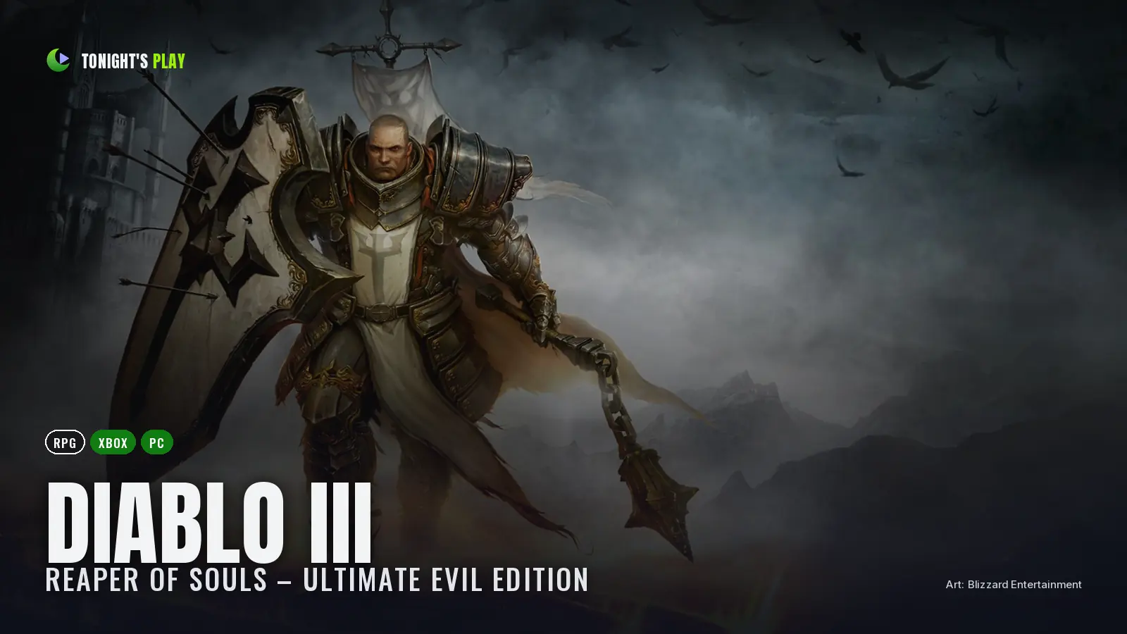 Diablo III: Reaper of Souls – Ultimate Evil Edition cover art