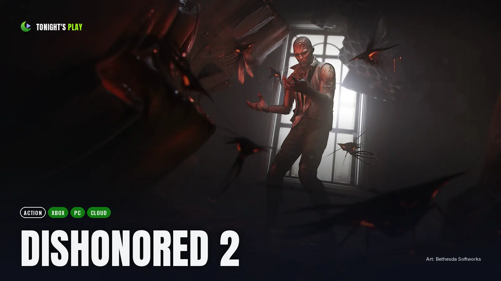 Dishonored 2 cover art