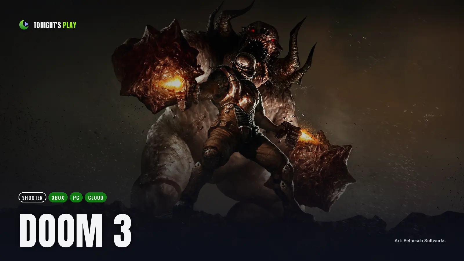 DOOM 3 cover art