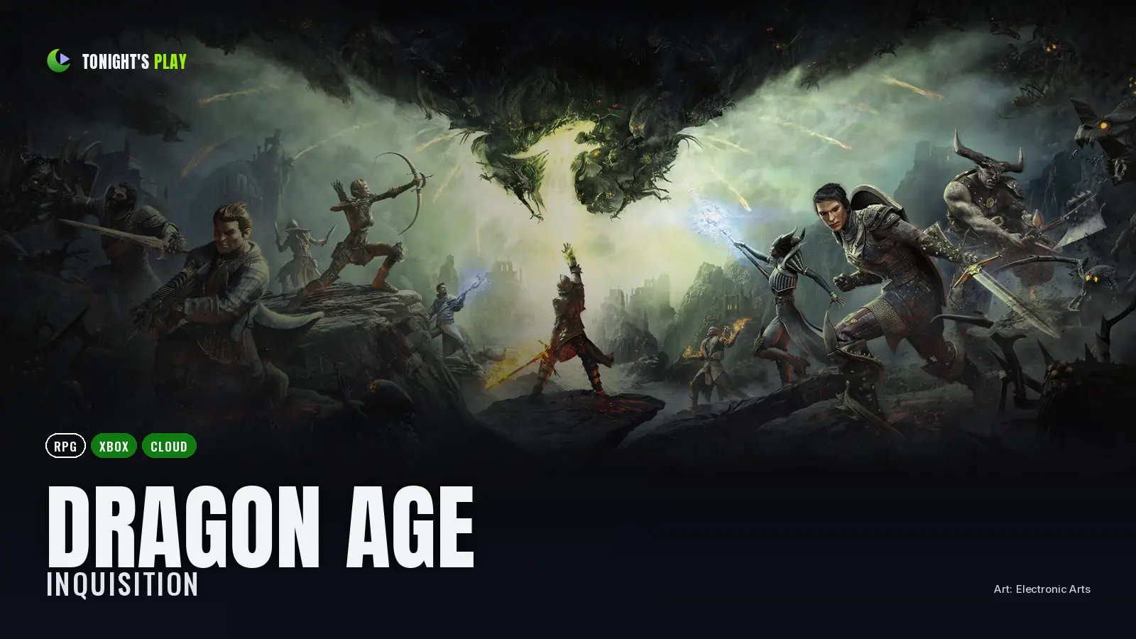 Dragon Age: Inquisition cover art