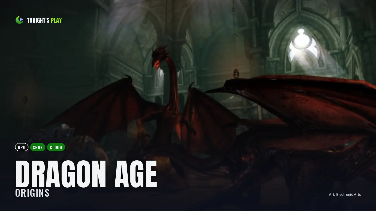 Dragon Age: Origins cover art