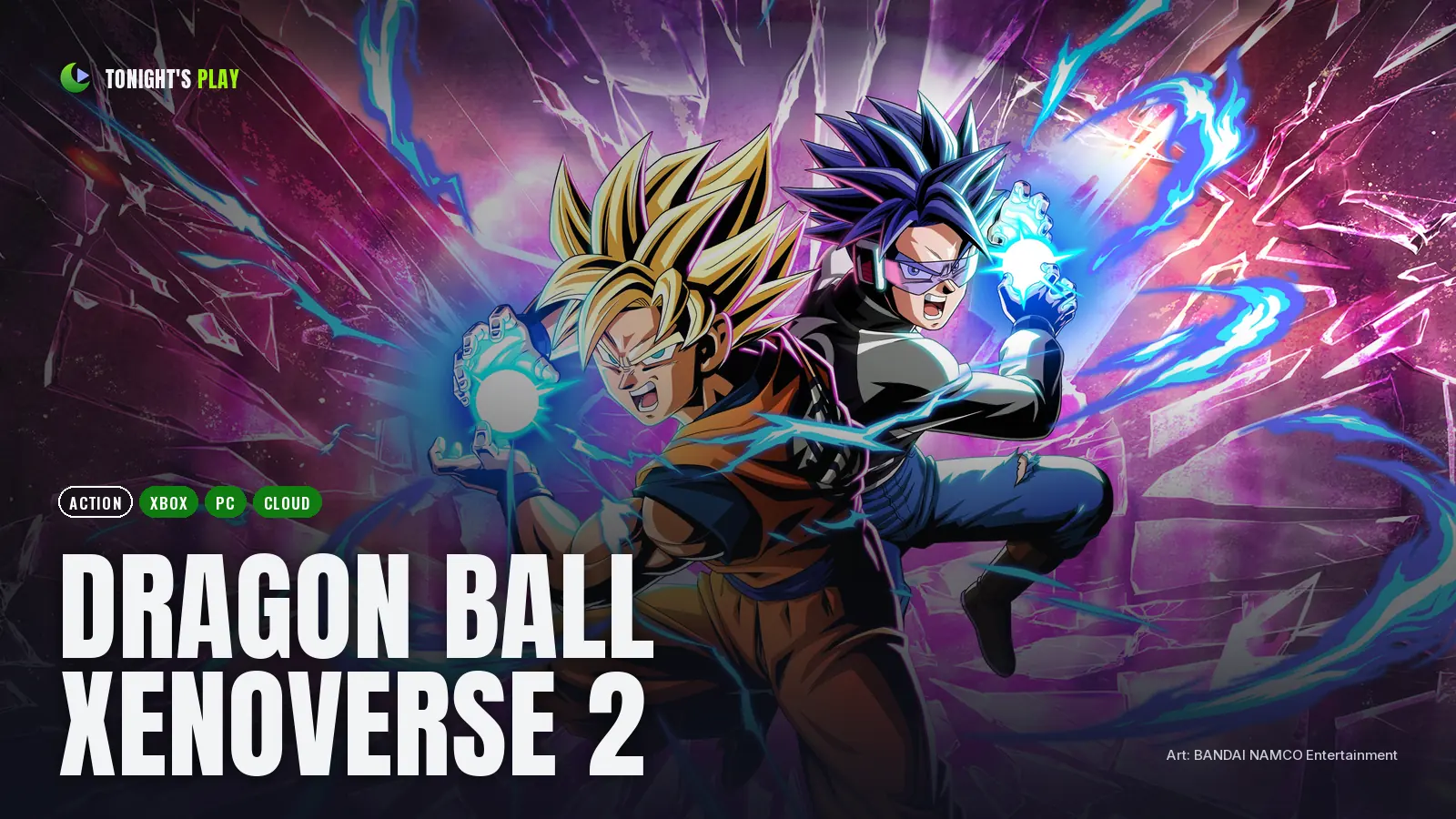 DRAGON BALL XENOVERSE 2 cover art