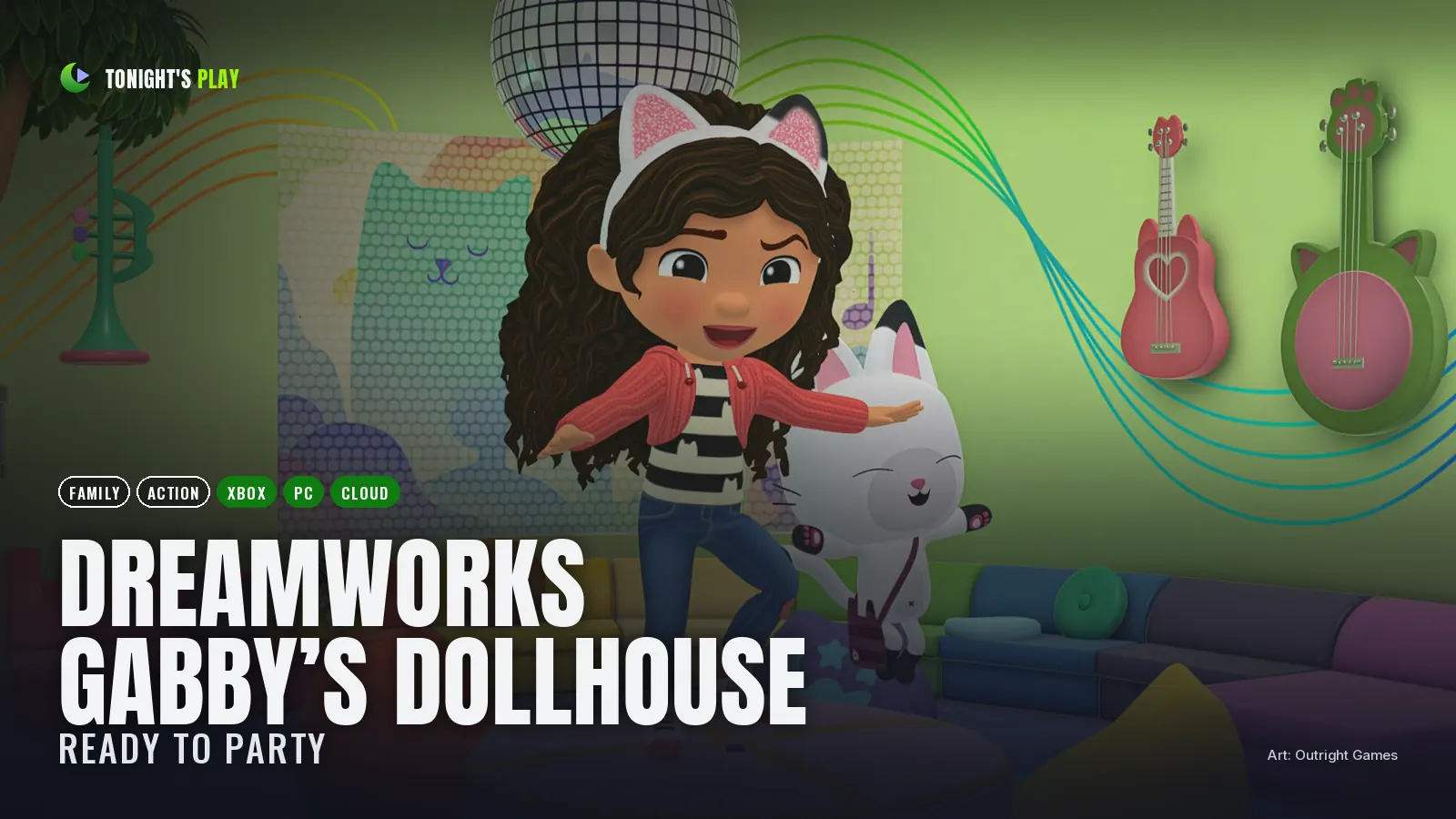 DreamWorks Gabby’s Dollhouse: Ready to Party cover art