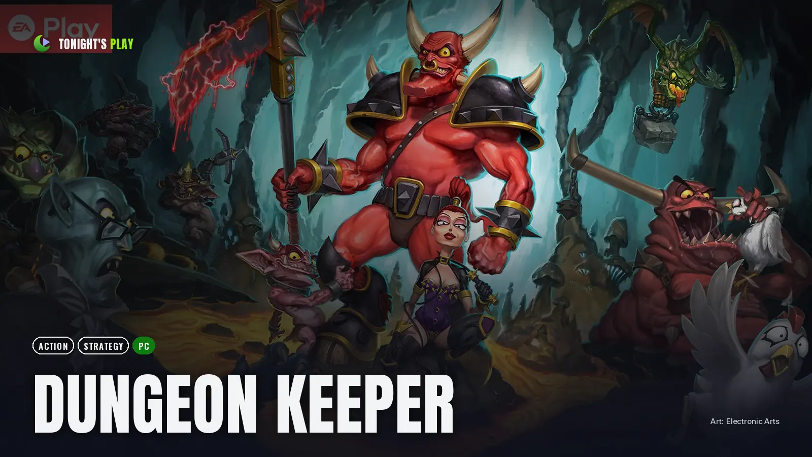 Dungeon Keeper cover art