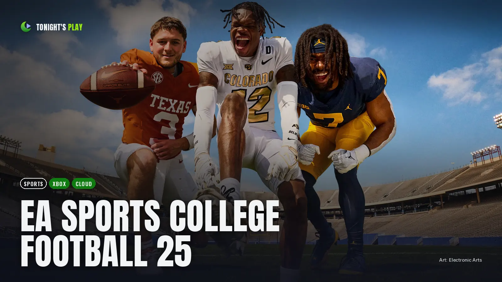 EA SPORTS College Football 25 cover art