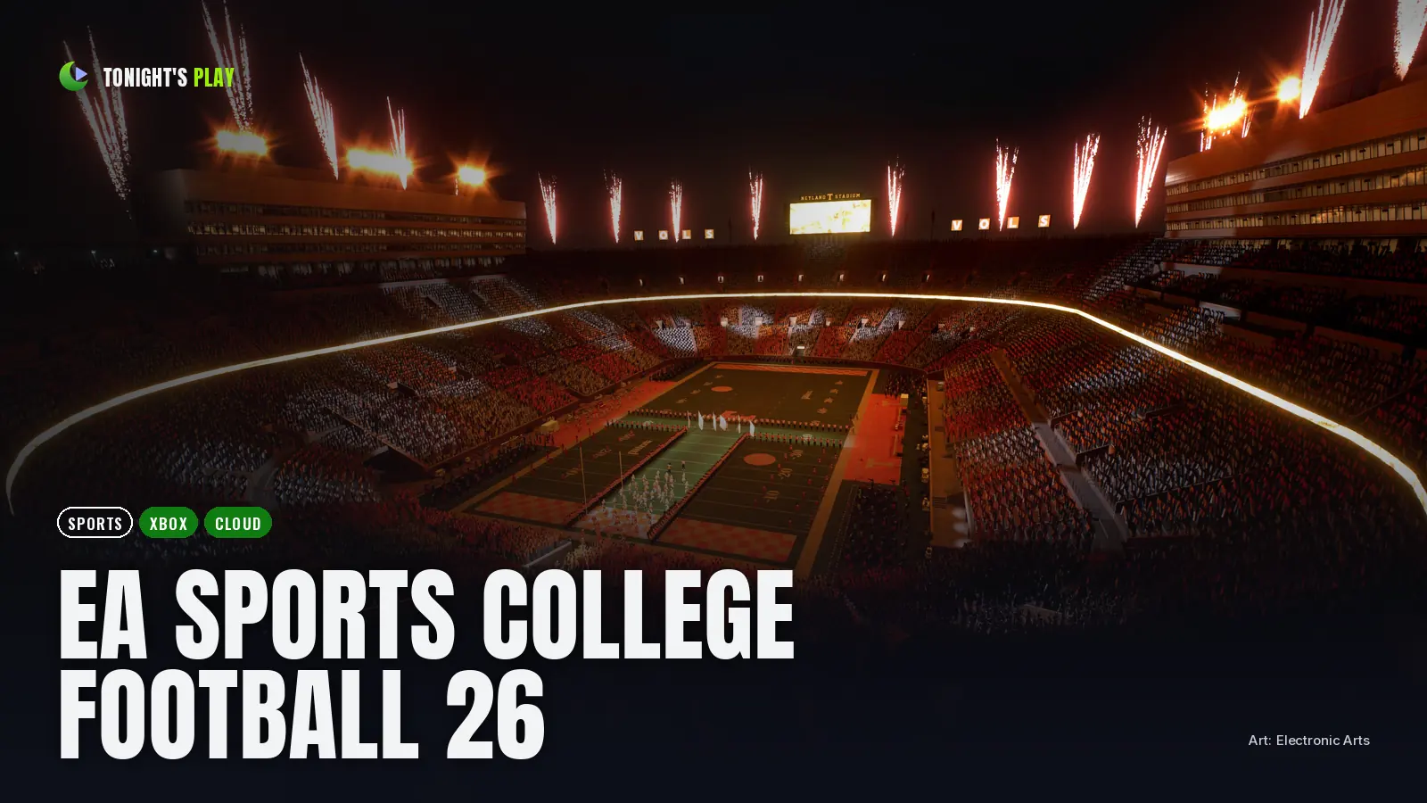 EA SPORTS College Football 26 cover art