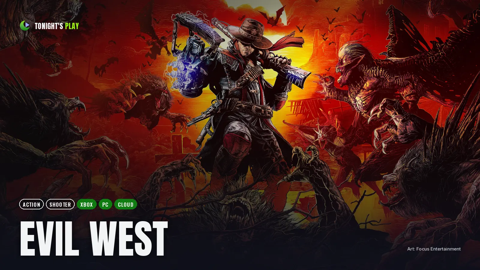Evil West cover art