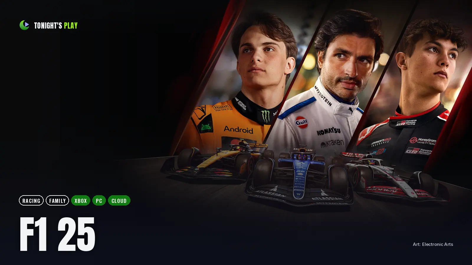 F1 25 cover art
