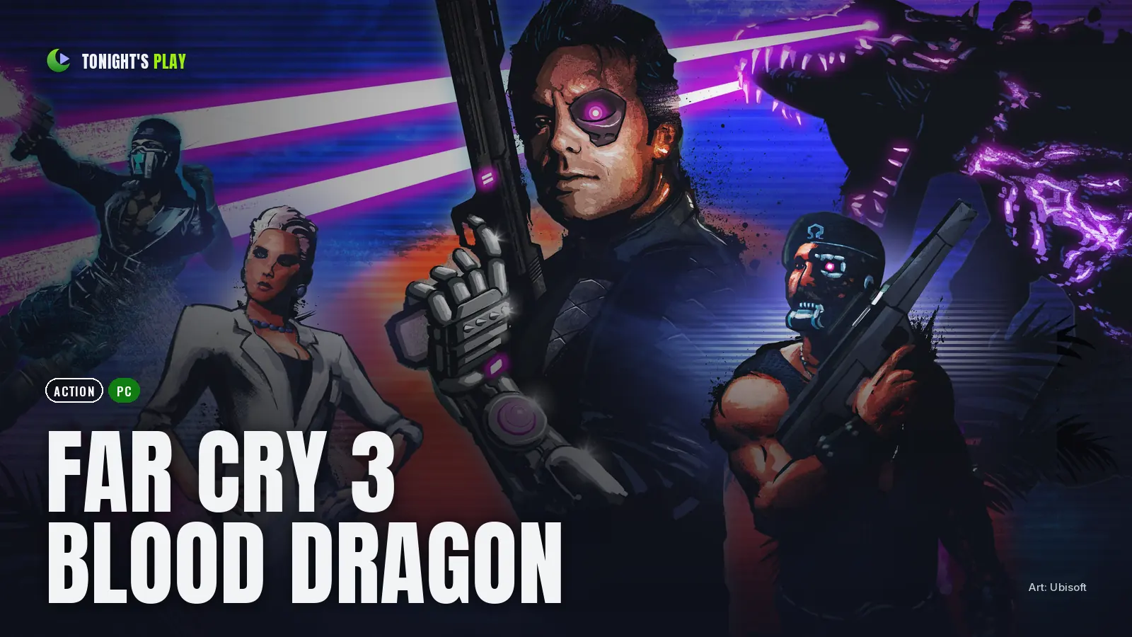 FAR CRY 3 BLOOD DRAGON cover art