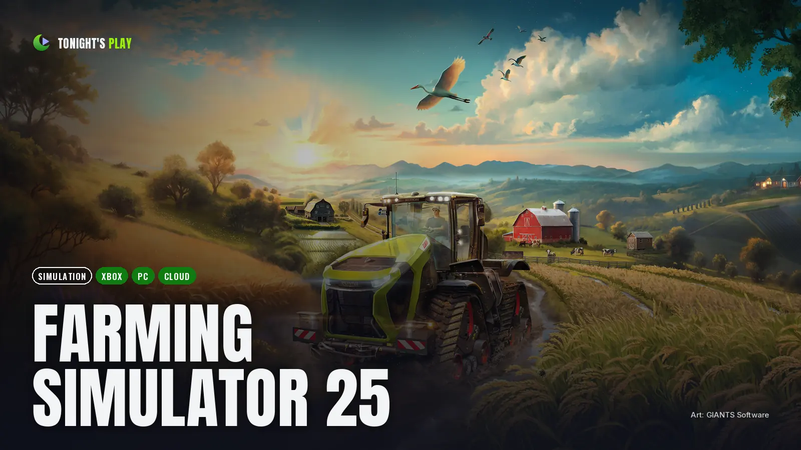 Farming Simulator 25 cover art