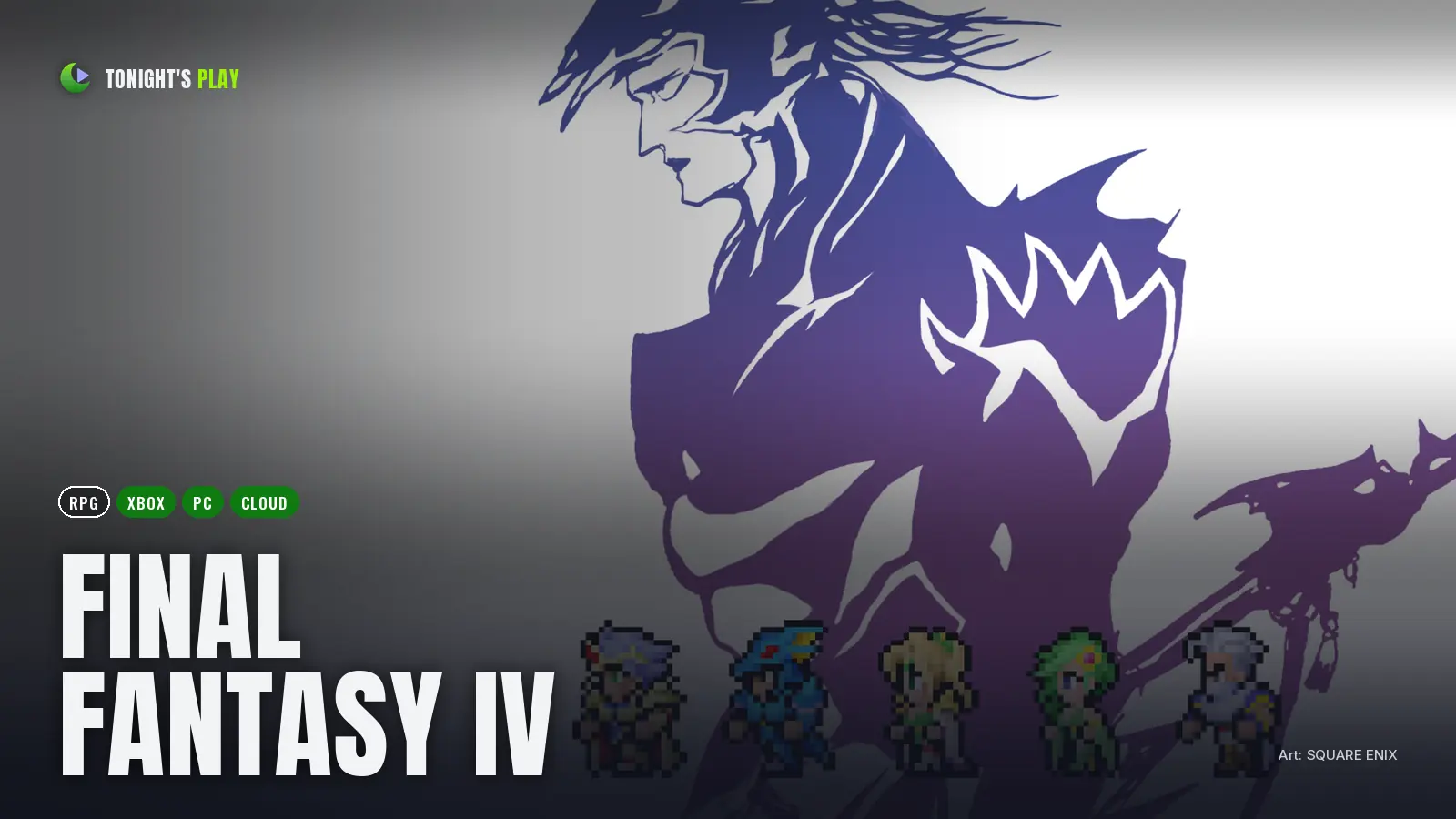 FINAL FANTASY IV cover art