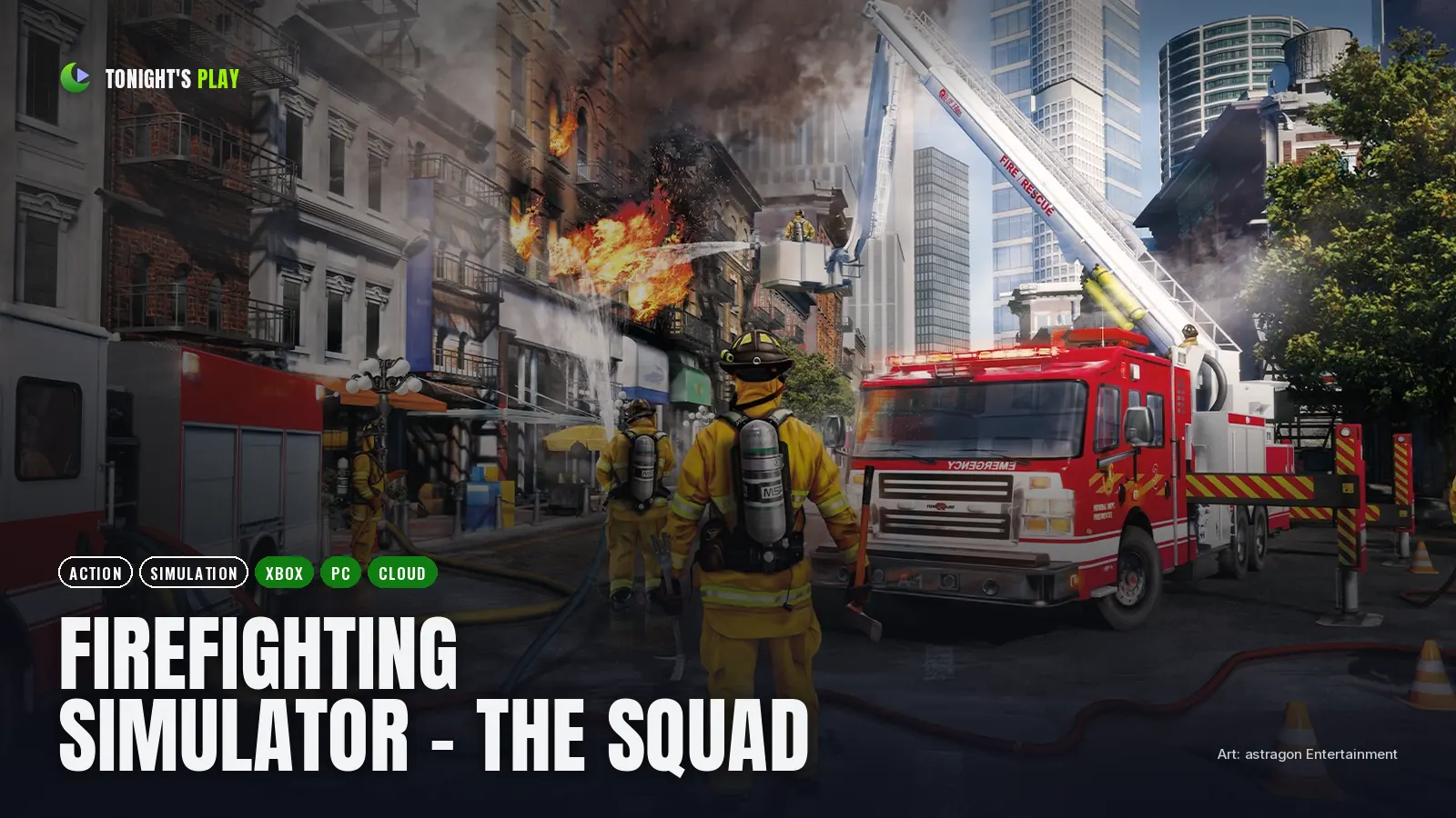 Firefighting Simulator - The Squad cover art