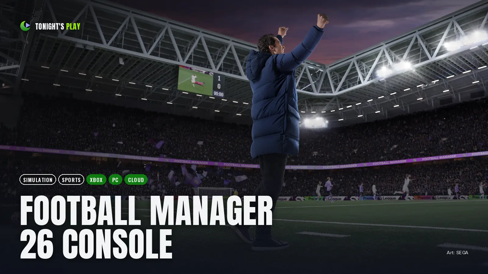Football Manager 26 Console cover art