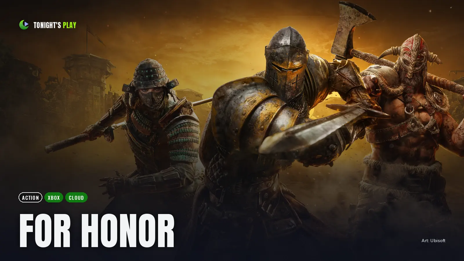 FOR HONOR cover art