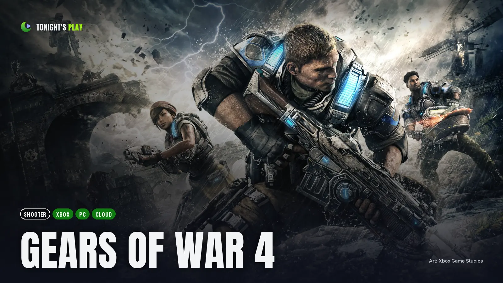 Gears of War 4 cover art