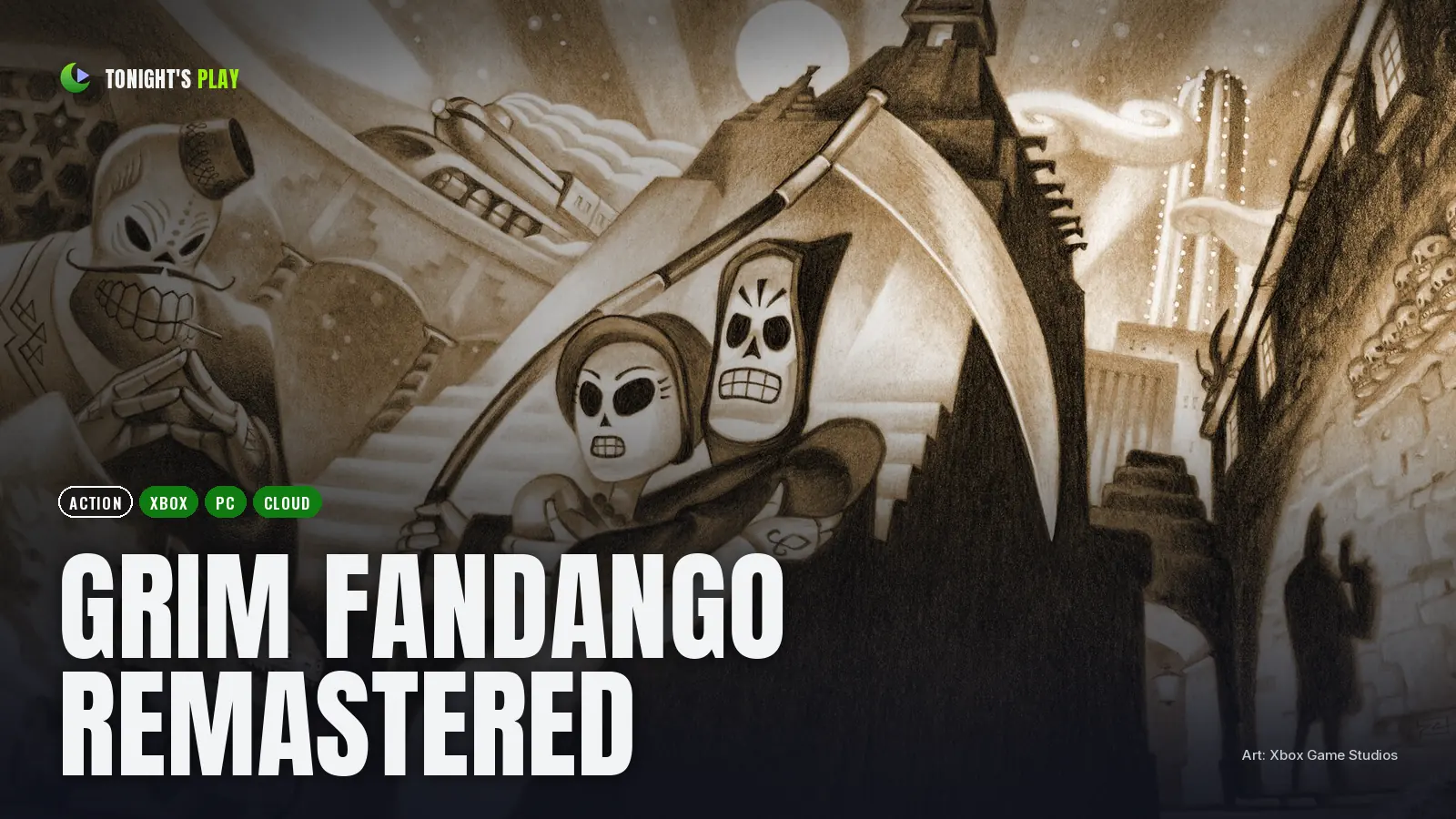Grim Fandango Remastered cover art