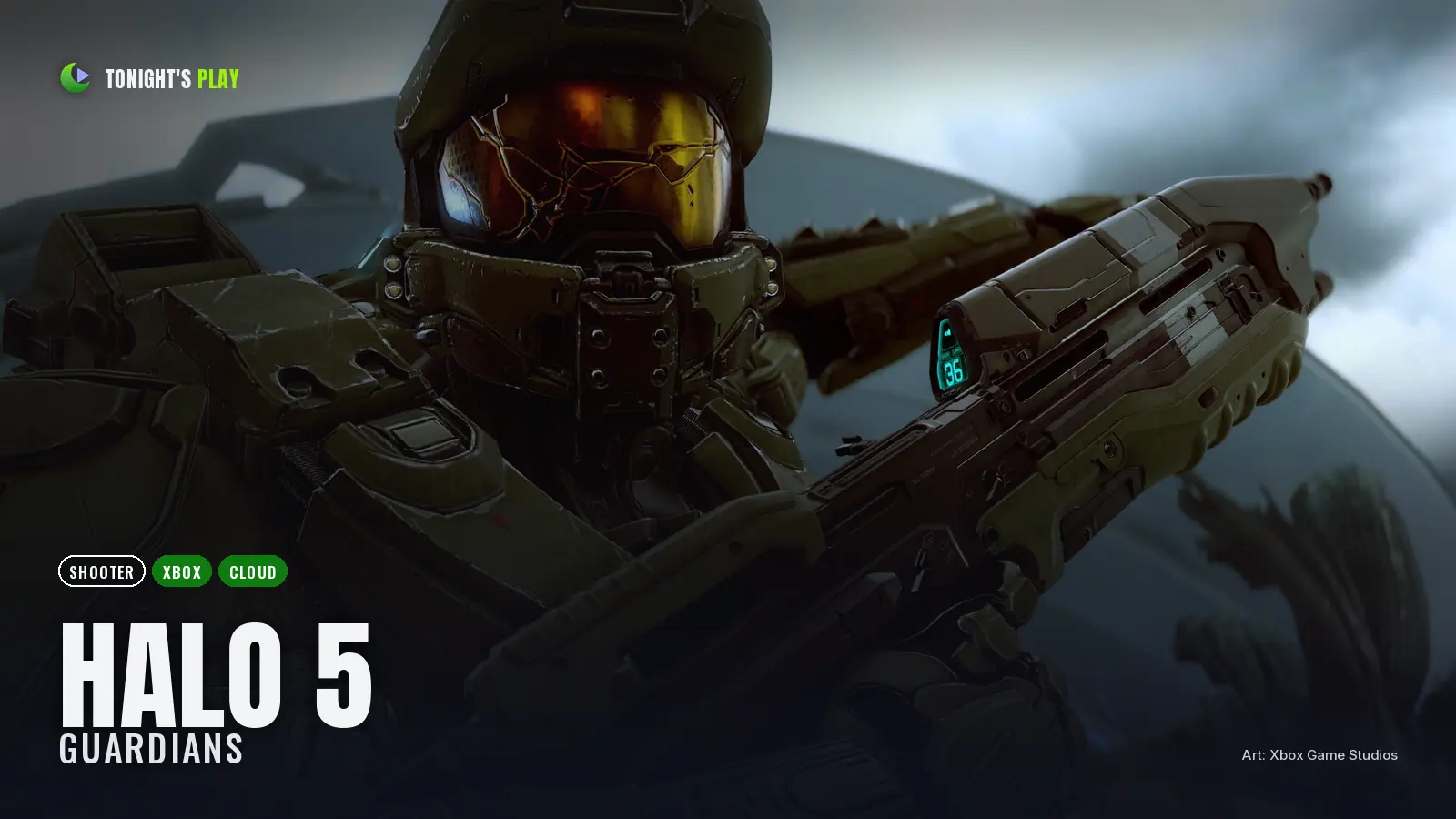 Halo 5: Guardians cover art