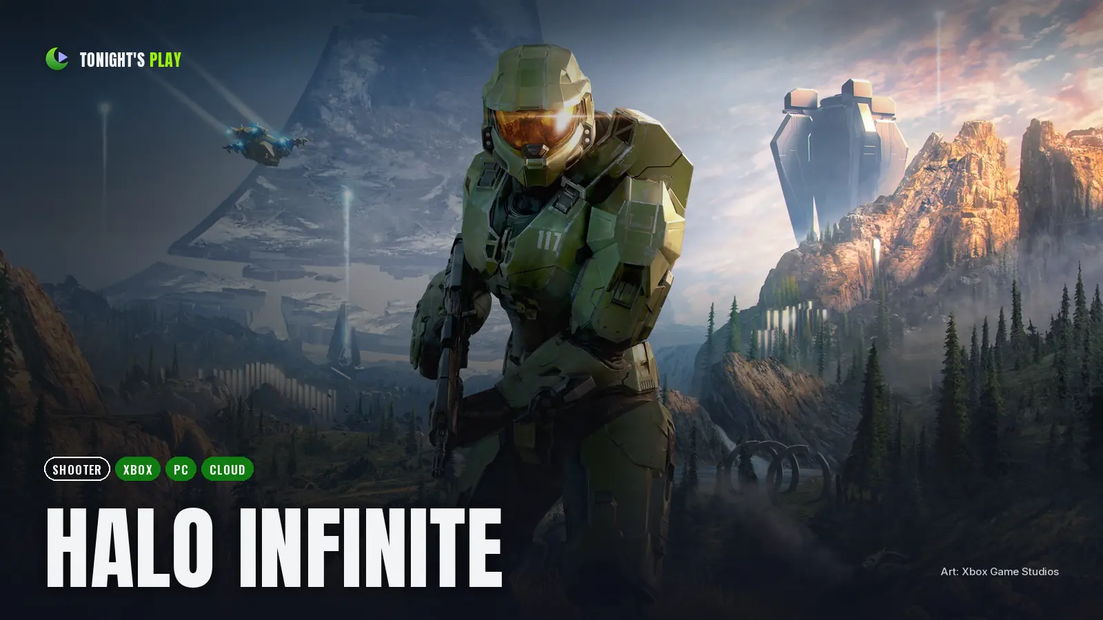 Halo Infinite cover art