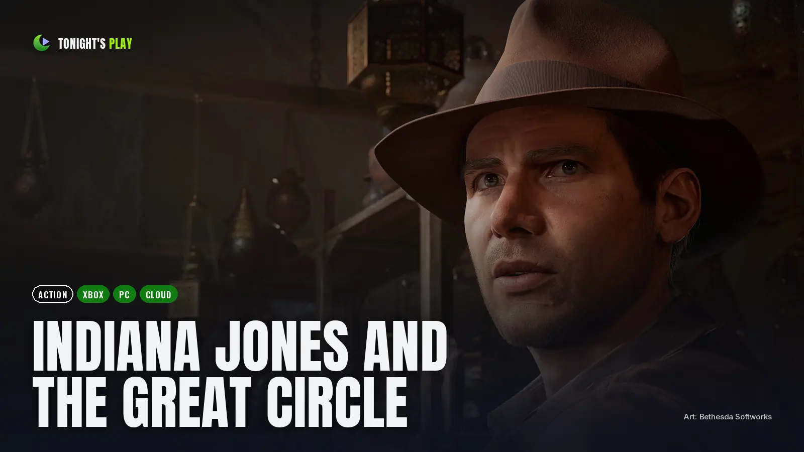 Indiana Jones and the Great Circle cover art