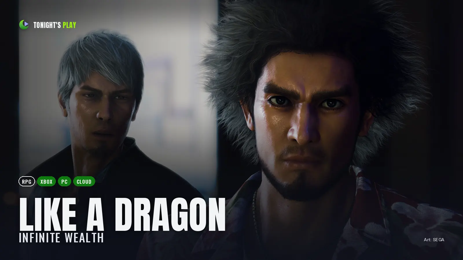Like a Dragon: Infinite Wealth cover art