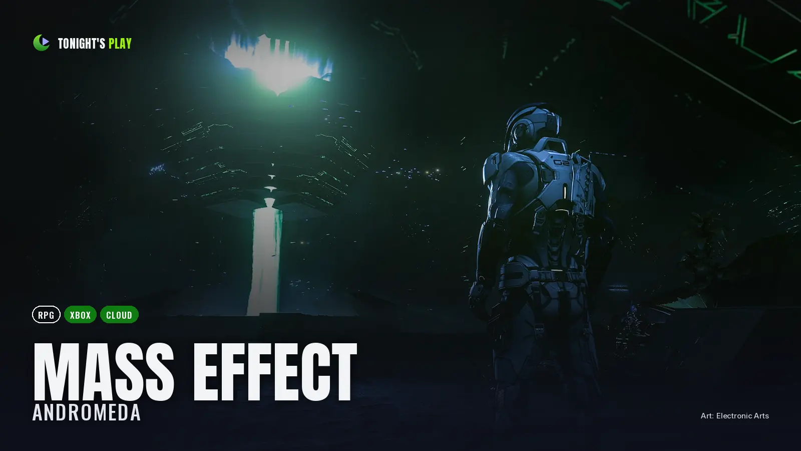 Mass Effect: Andromeda cover art