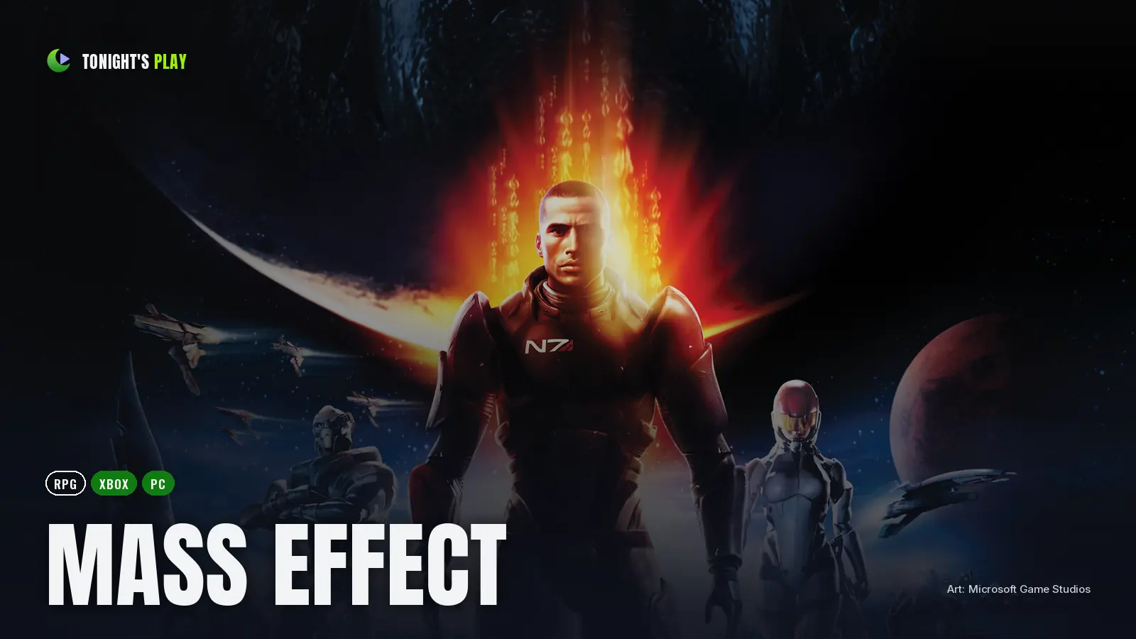 Mass Effect cover art