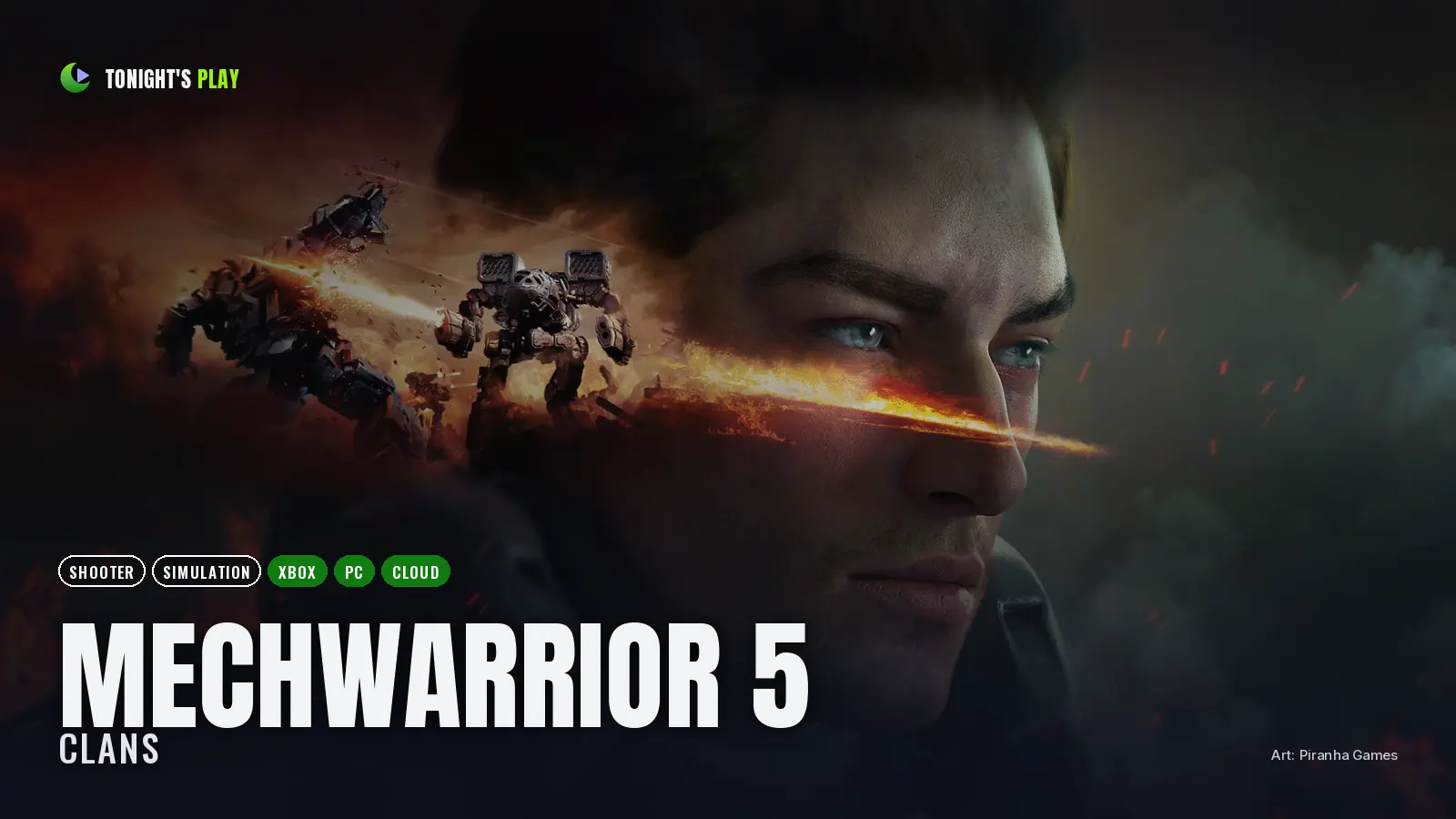 MechWarrior 5: Clans cover art
