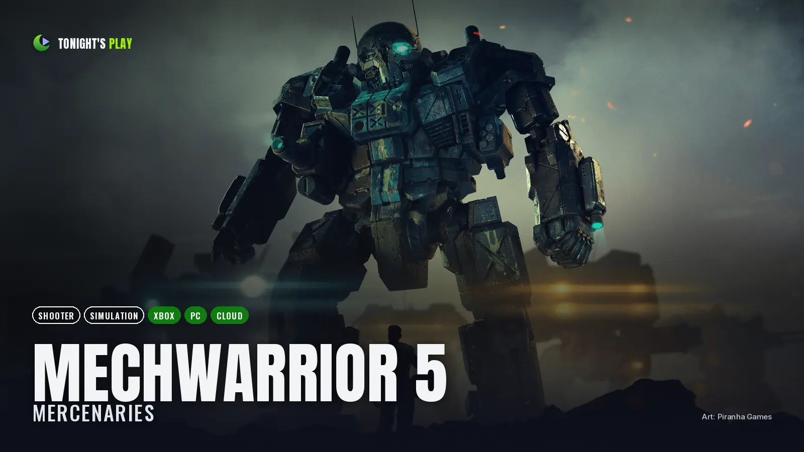 MechWarrior 5: Mercenaries cover art
