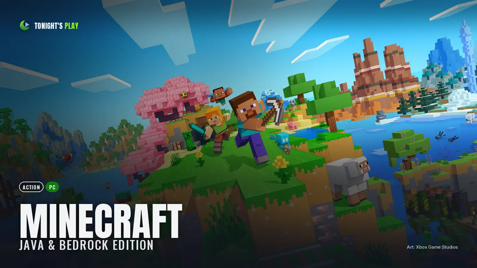 Minecraft: Java & Bedrock Edition cover art