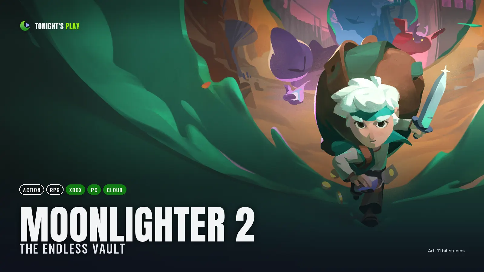 Moonlighter 2: The Endless Vault cover art