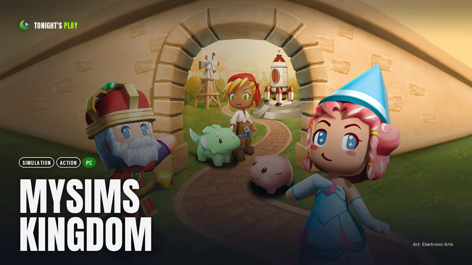 MySims Kingdom cover art