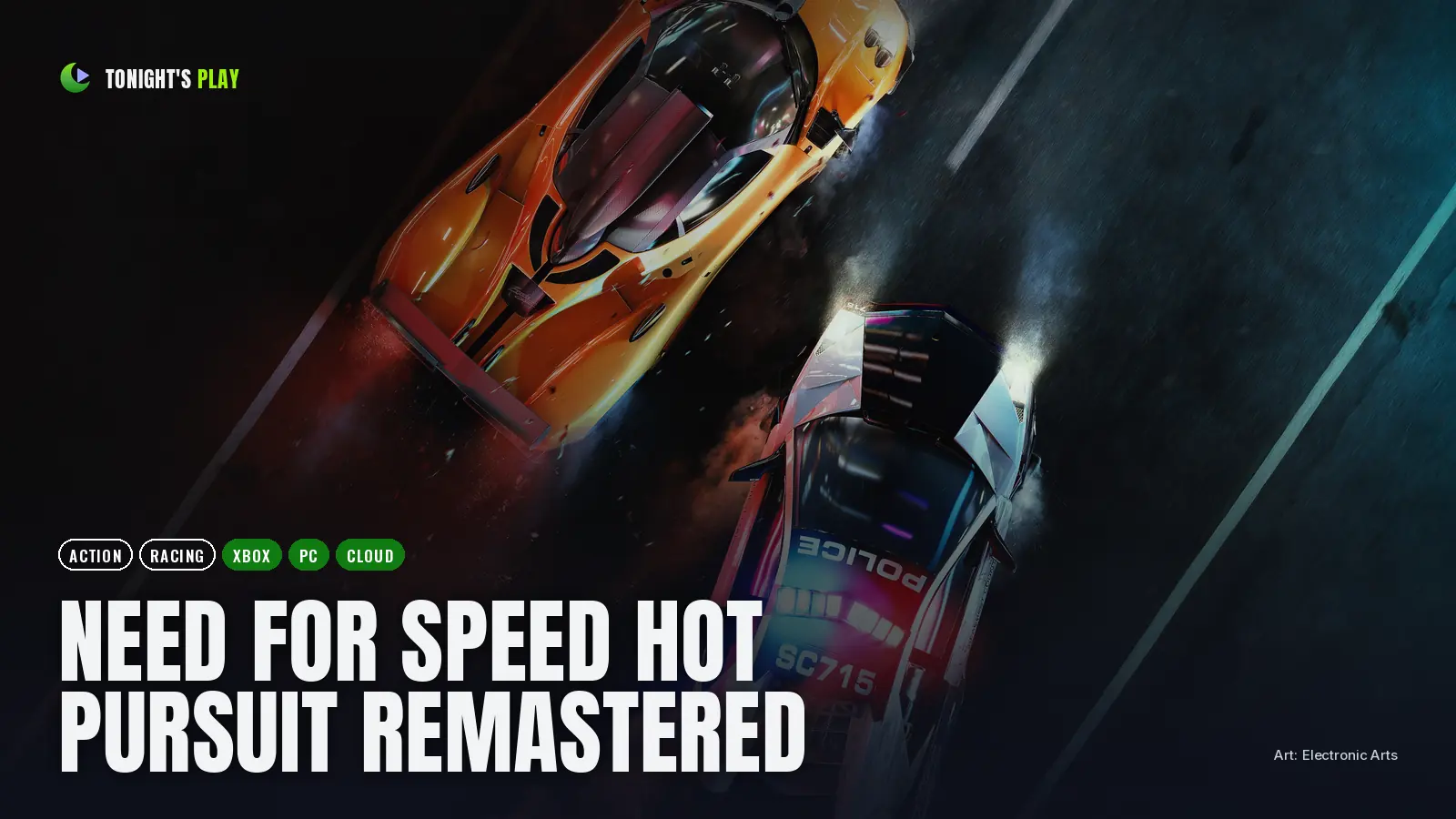 Need for Speed Hot Pursuit Remastered cover art