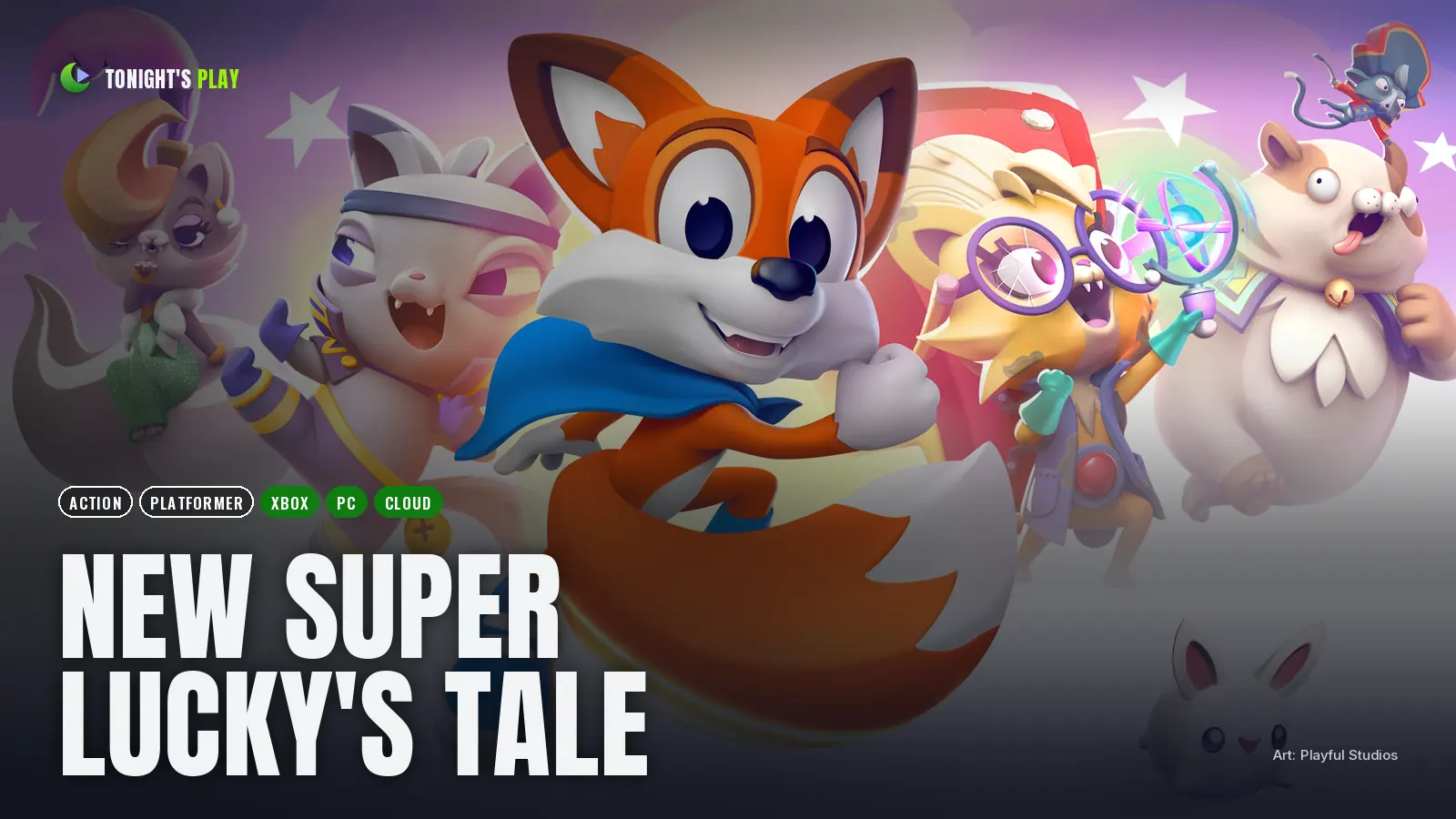 New Super Lucky's Tale cover art