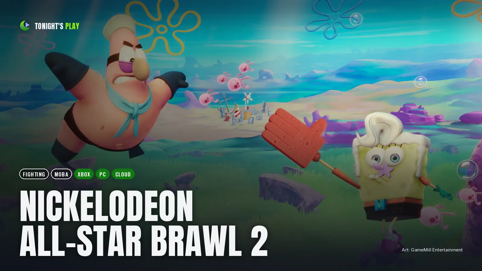 Nickelodeon All-Star Brawl 2 cover art