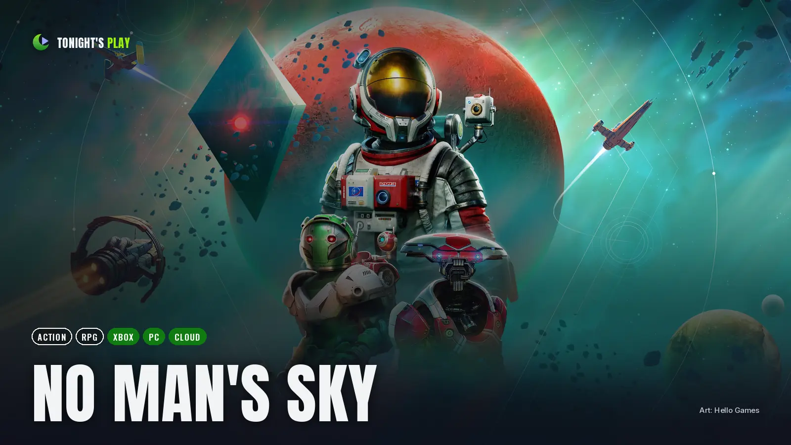 No Man's Sky cover art