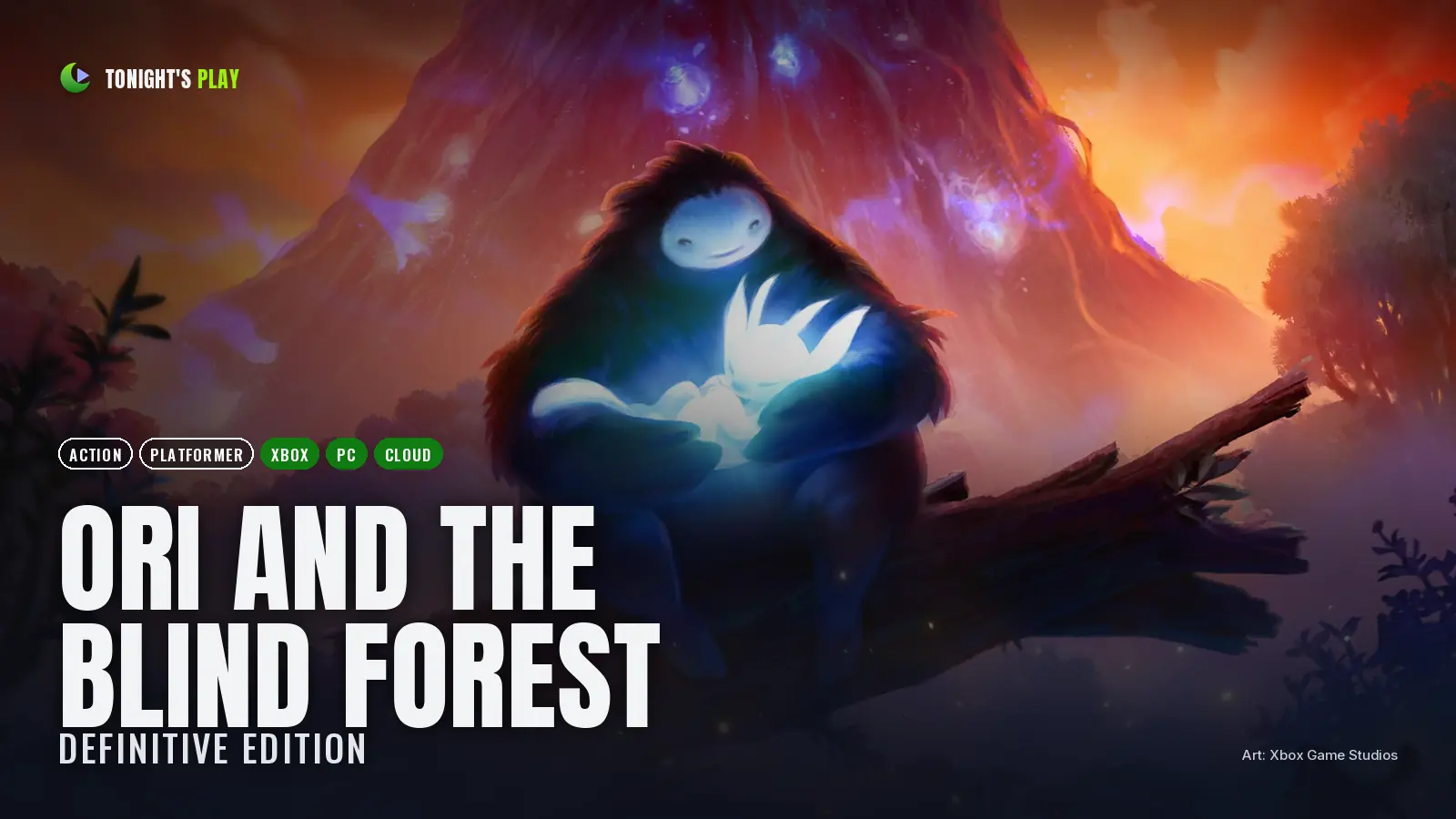 Ori and the Blind Forest: Definitive Edition cover art